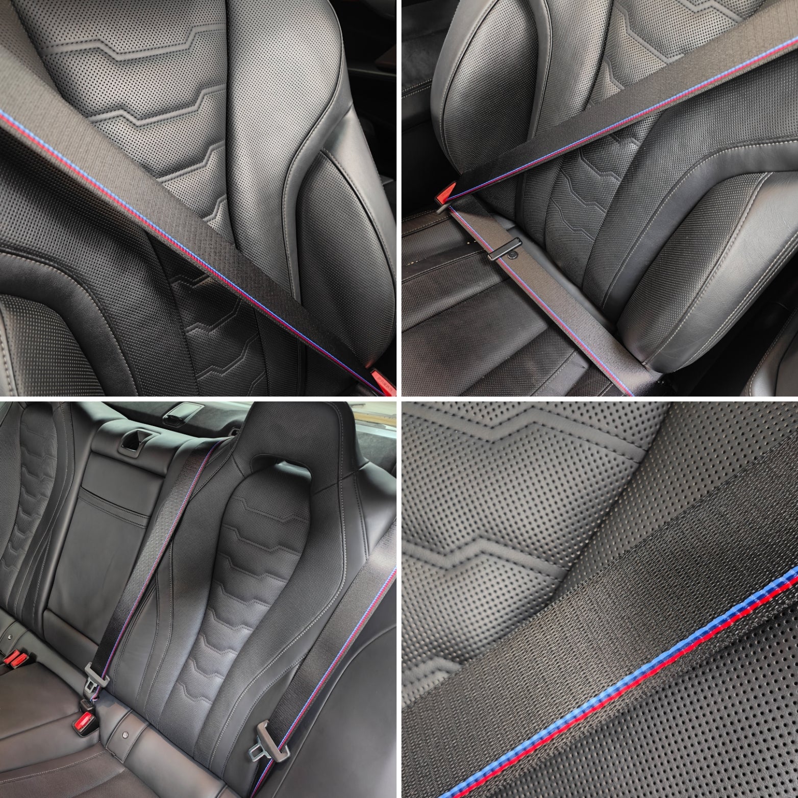 BMW G16 GRAN COUPE - SEAT BELT RE-WEBBING SERVICE - REMOVAL, RE-WEB & REFIT (FRONT & REAR)